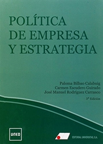 Books Frontpage Política de empresa y estrategia