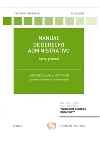 Books Frontpage Manual de derecho administrativo. Parte general (Papel + e-book)