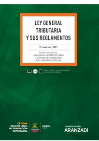 Books Frontpage Ley General Tributaria y sus Reglamentos (Papel + e-book)