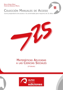 Books Frontpage Matemáticas aplicadas a las Ciencias Sociales