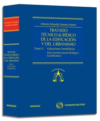 Books Frontpage Tratado técnico-jurídico de la edificación y del urbanismo. (Tomo V) Valoraciones inmobiliarias