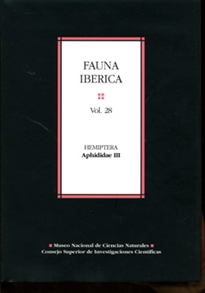 Books Frontpage Fauna ibérica. Vol. 28. Hemiptera: Aphididae III
