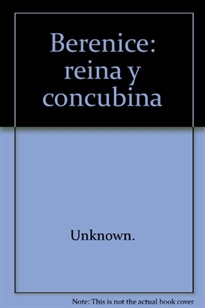 Books Frontpage Berenice: reina y concubina