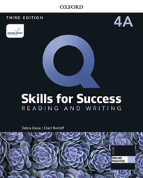 Books Frontpage Q Skills for Success (3rd Edition). Reading & Writing 4. Split Student's Book Pack Part A