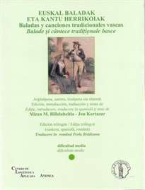 Books Frontpage Euskal Baladak eta Kantu Herrikoiak (Baladas y canciones tradicionales vascas) Balade &#x00219;i cântece tradi&#x0021B;ionale basce