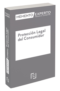 Books Frontpage Memento Experto Protección Legal del Consumidor