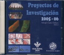 Books Frontpage Proyectos de investigación 2005 - 06