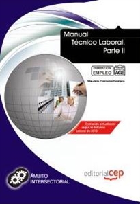 Books Frontpage Manual Técnico Laboral. Parte II. Formación para el Empleo