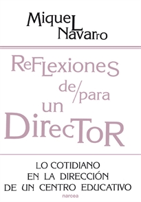 Books Frontpage Reflexiones de/para un director