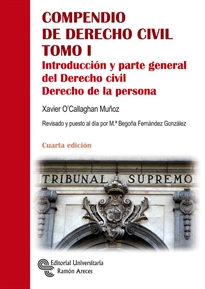 Books Frontpage Compendio de Derecho Civil. Tomo I