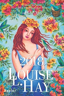 Books Frontpage Agenda Louise Hay 2018. Año de la ecuanimidad