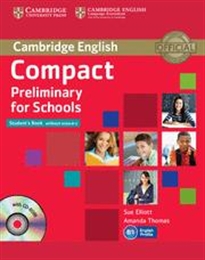 Books Frontpage Compact Preliminary for Schools Student's Book without Answers with CD-ROM