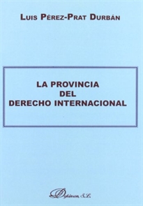 Books Frontpage La provincia del derecho internacional