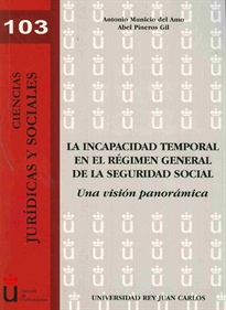 Books Frontpage La incapacidad temporal en el régimen general de la seguridad social: una visión panorámica