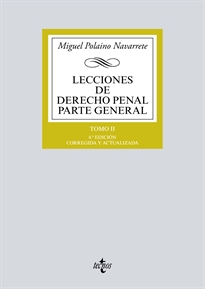 Books Frontpage Lecciones de Derecho Penal Parte general