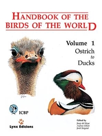 Books Frontpage Handbook of the Birds of the World &#x02013; Volume 1