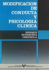 Books Frontpage Modificación de conducta y psicología clínica