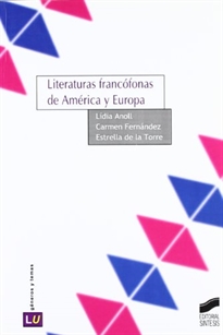 Books Frontpage Literaturas francófonas de América y Europa