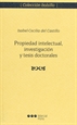 Front pagePropiedad intelectual, investigación y tesis doctorales