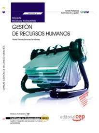 Books Frontpage Manual Gestión de Recursos Humanos (MF0238_3). Certificados de Profesionalidad. Gestión Integrada de Recursos Humanos (ADGD0208)