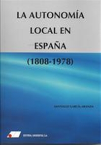 Books Frontpage La autonomía local en España. 1808-1978