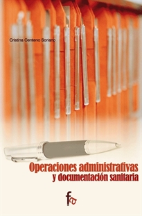 Books Frontpage Operaciones Administrativas y documentación sanitaria