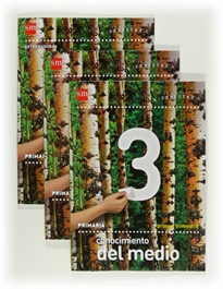 Books Frontpage Conocimiento del medio. 3 Primaria. Conecta 2.0. Extremadura. Trimestres