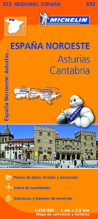 Books Frontpage Mapa Regional Asturias, Cantabria
