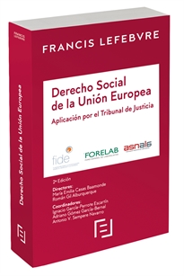 Books Frontpage Manual Derecho Social de la UE. Aplicación por el Tribunal de Justicia