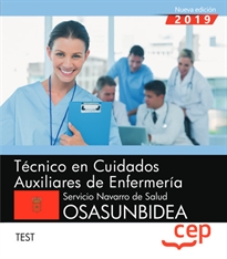 Books Frontpage Técnico en Cuidados Auxiliares de Enfermería. Servicio Navarro de Salud-Osasunbidea. Test