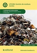 Front pageGestión de residuos inertes. SEAG0108 - Gestión de residuos urbanos e industriales