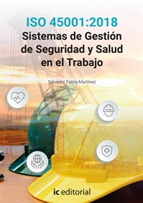 Books Frontpage ISO 45001:2018 Sistemas de Gestión de Seguridad y Salud en el Trabajo