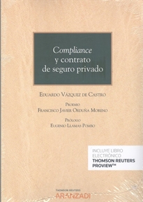 Books Frontpage Compliance y contrato de seguro privado (Papel + e-book)