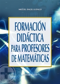 Books Frontpage Formación didáctica para profesores de matemáticas