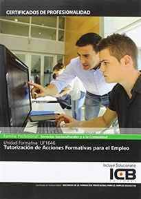 Books Frontpage Uf1646: Tutorización de Acciones Formativas para el Empleo