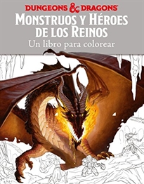Books Frontpage Monstruos y héroes de los reinos. Un libro para colorear