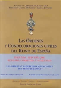 Books Frontpage Las Órdenes y Condecoraciones civiles del Reino de España