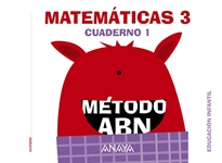 Books Frontpage Matemáticas ABN. Nivel 3. Cuaderno 1.