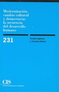 Books Frontpage Modernización, cambio cultural y democracia