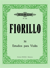 Books Frontpage 36 Estudios para violín