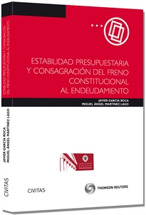 Books Frontpage Estabilidad Presupuestaria y Consagración del Freno Constitucional al Endeudamiento