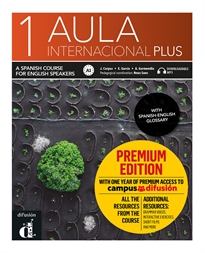 Books Frontpage Aula Internacional Plus 1 Premium. Edición Inglesa