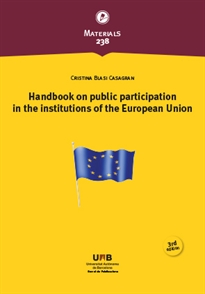 Books Frontpage Handbook on public participation in the institutions of the European Union (3rd edition)
