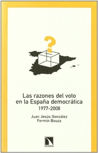 Books Frontpage Las razones del voto en la España democratica 1977-2008