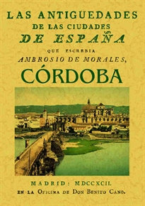Books Frontpage Las antigüedades de las ciudades de España. Córdoba