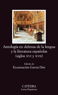 Books Frontpage Antología en defensa de la lengua y literatura españolas