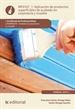 Portada del libro Aplicación de productos superficiales de acabado en carpintería y mueble. MAMR0208 - Acabado de carpintería y mueble