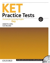 Books Frontpage Ket Practice Tests. Practice Tests with Key and Audio CD Pack