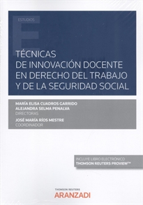 Books Frontpage Técnicas de innovación docente en Derecho del Trabajo y de la Seguridad Social (Papel + e-book)