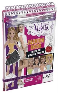 Books Frontpage Violetta. Fashion Book. ¡Crea tu propio estilo!